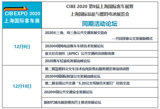 CIB EXPO 2020上海國(guó)際客車展覽會(huì)開幕在即，最全攻略來了！(圖4)